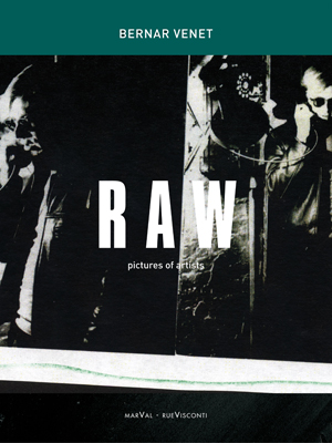 couverture du livre de Bernar Venet "Raw. Portraits d'artistes"